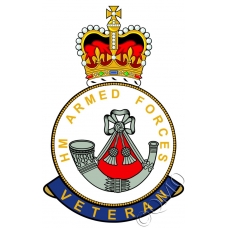The Light Infantry HM Armed Forces Veterans Sticker